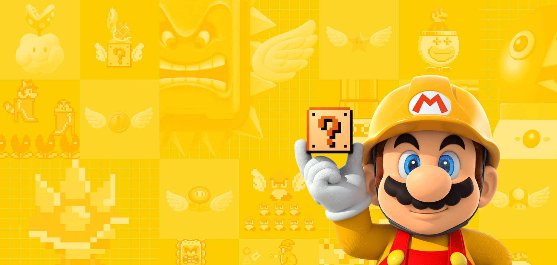 Mario Club Welcome Banner